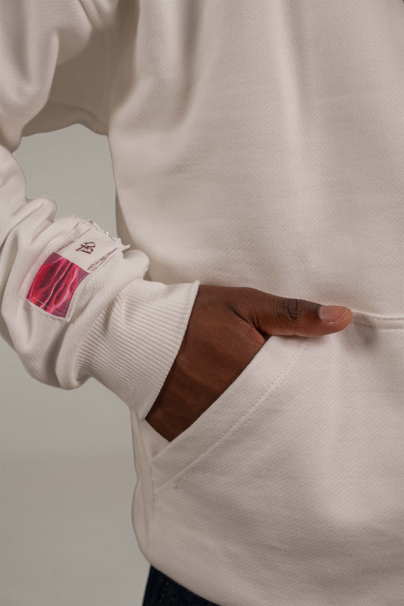 Hoodie {BLUE-MARBLE} - Noise to Love