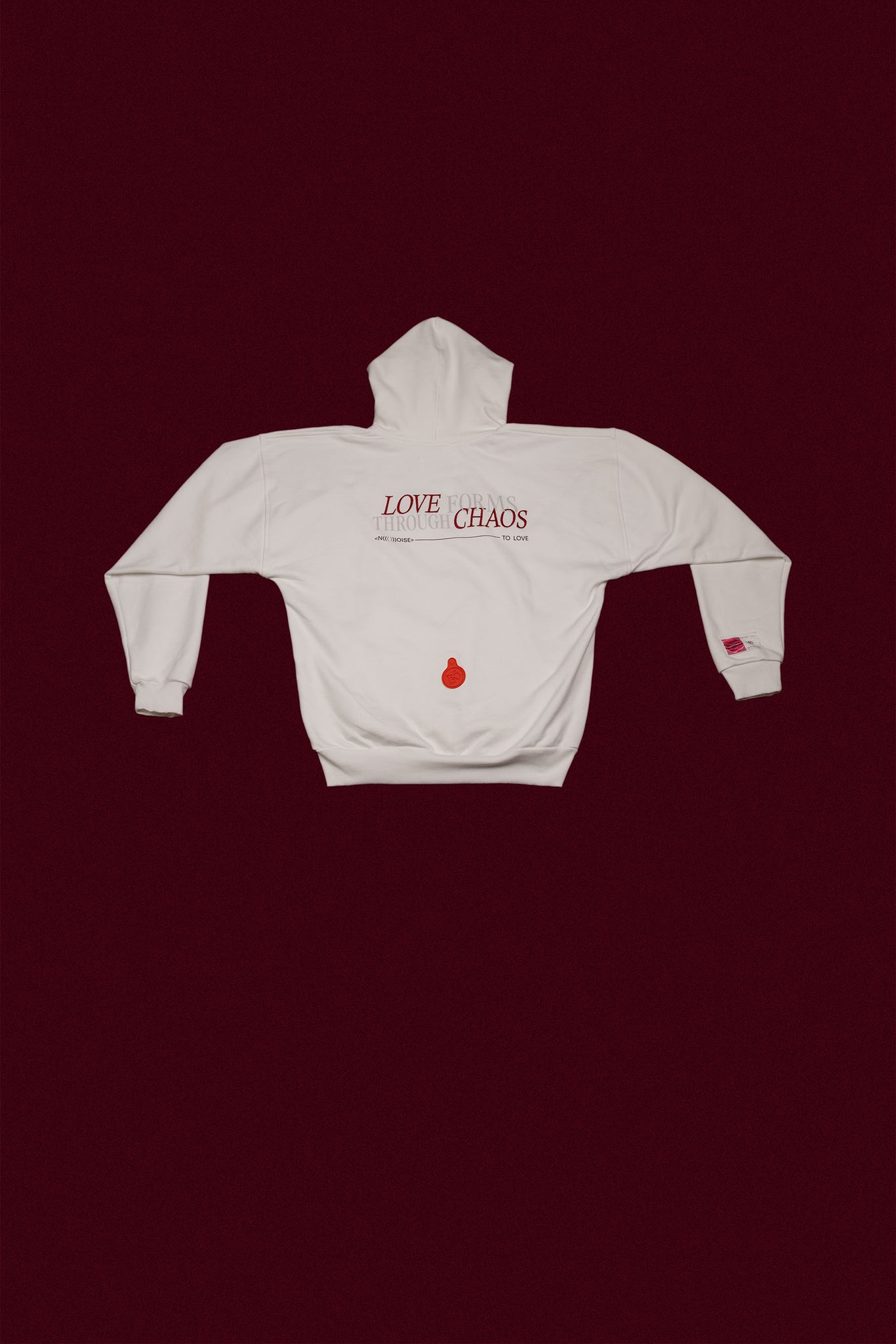 Hoodie {BLUE-MARBLE} - Noise to Love